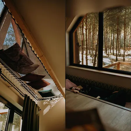 Holiday home Osada Lovelaski - Caloroczne Premium Z Balia, Sauna I Kominkiem