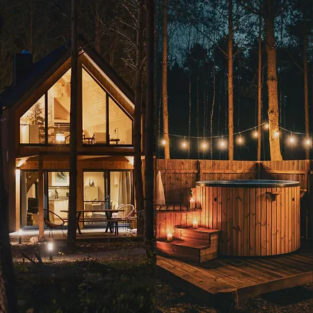 Osada Lovelaski - Caloroczne Premium Z Balia, Sauna I Kominkiem * Laski (Warsaw West)