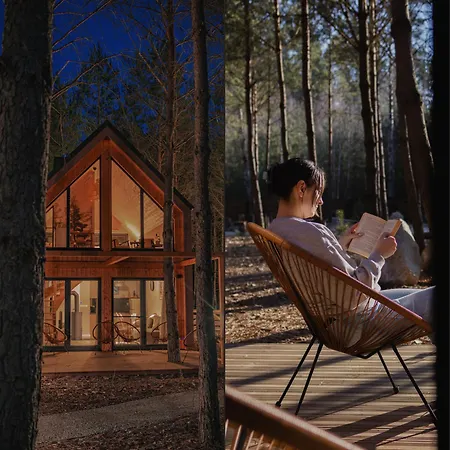 Casa de Férias Osada Lovelaski - Balia Jacuzzi, Sauna I Kominek - Caloroczne Premium