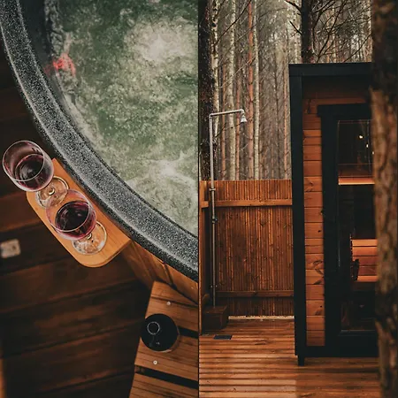 Casa de Férias Osada Lovelaski - Balia Jacuzzi, Sauna I Kominek - Caloroczne Premium *