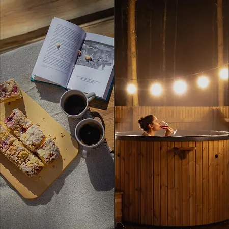 Osada Lovelaski - Balia Jacuzzi, Sauna I Kominek - Caloroczne Premium * Laski (Tuchola)