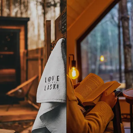 Osada Lovelaski - Caloroczne Premium Z Balia, Sauna I Kominkiem Laski (Warsaw West)
