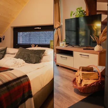 Osada Lovelaski - Balia Jacuzzi, Sauna I Kominek - Caloroczne Premium Сasa de vacaciones Laski (Tuchola)