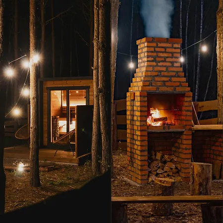 Holiday home Osada Lovelaski - Caloroczne Premium Z Balia, Sauna I Kominkiem
