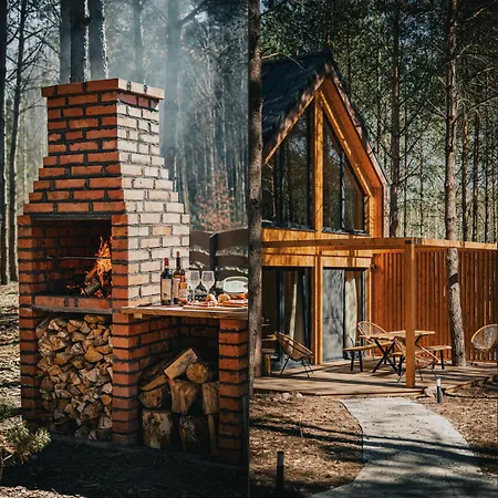 Osada Lovelaski - Balia Jacuzzi, Sauna I Kominek - Caloroczne Premium *