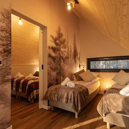 Osada Lovelaski - Balia Jacuzzi, Sauna I Kominek - Caloroczne Premium Feriehus Laski (Tuchola)