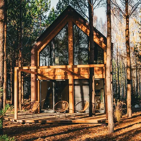 Osada Lovelaski - Caloroczne Premium Z Balia, Sauna I Kominkiem Holiday home Laski (Warsaw West)