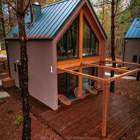 Holiday home Osada Lovelaski - Caloroczne Premium Z Balia, Sauna I Kominkiem *